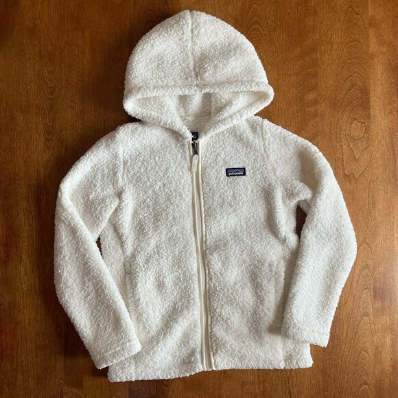 Patagonia fluffy fleece hoodie M 10 - Picture 1 of 10